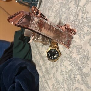 Carolina Herrera Gold and Black Women's Watch